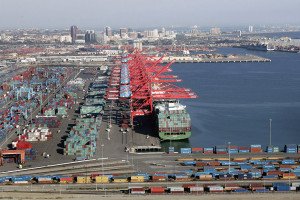 Port of Long Beach's Pier T.  Photo Courtesy of the Port of Long Beach.