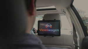 Viewswagen Inc., set to launch in mid-April, will begin placing advertising on tablets in Uber cars around Minneapolis, Minn. 