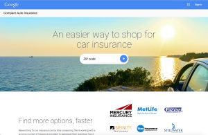 Google launched its auto insurance comparison tool in March