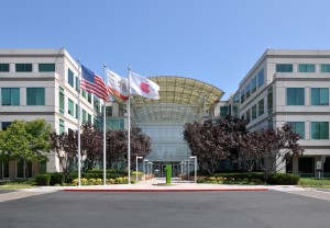 Apple's headquarters in Cupertino, Calif. Photo by Joe Ravi, C-BY-SA 3.0.