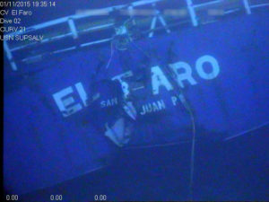 Stern of the El Faro. Photo: NTSB