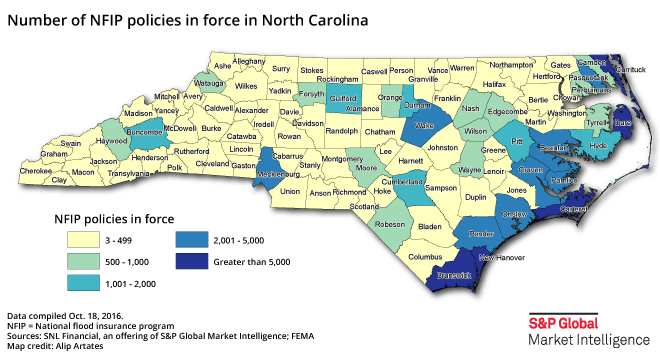 North Carolina Flooding Map 2761