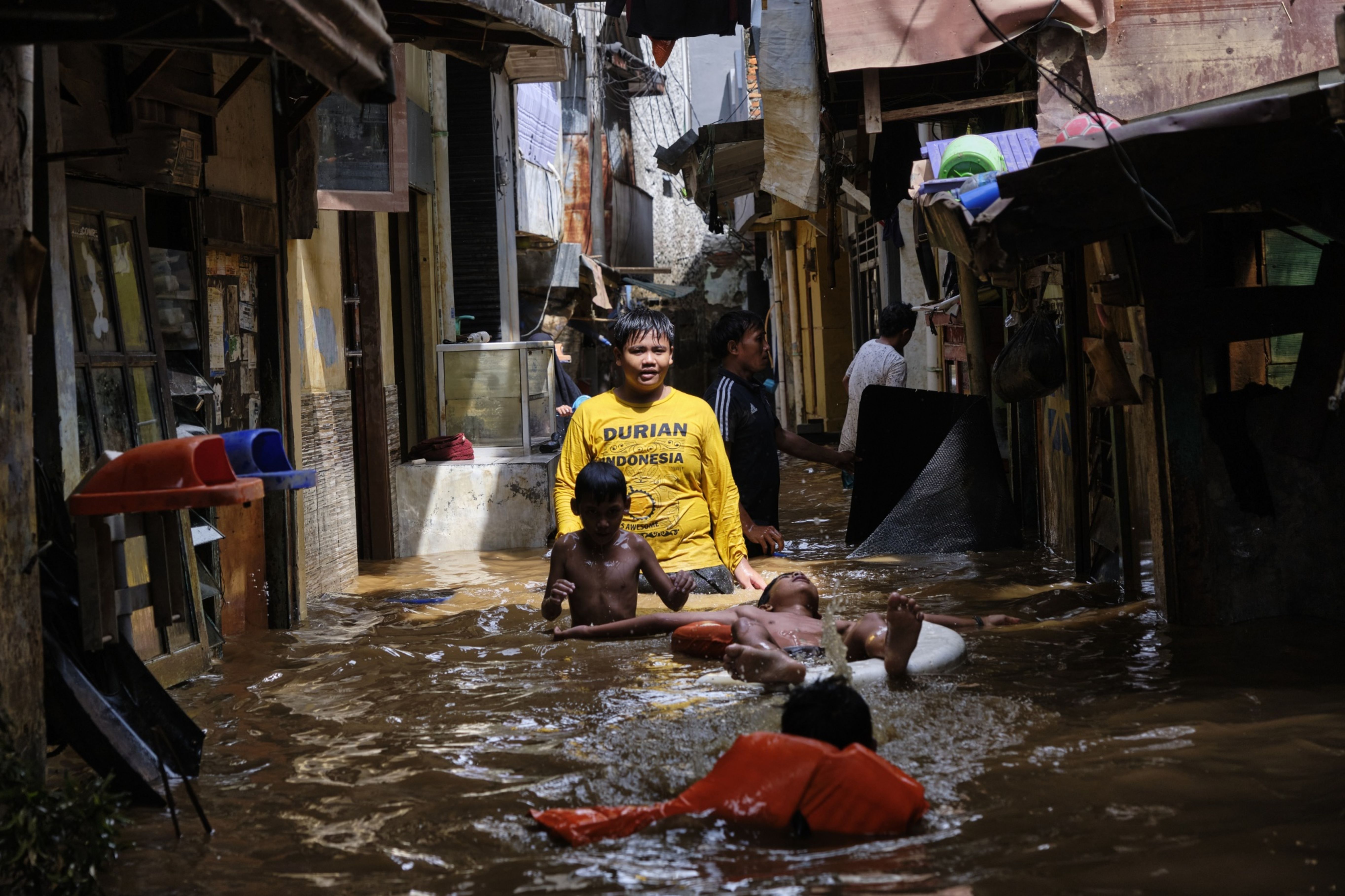 Indonesia Flooding Forces Evacuation of More Than 400,000 People with