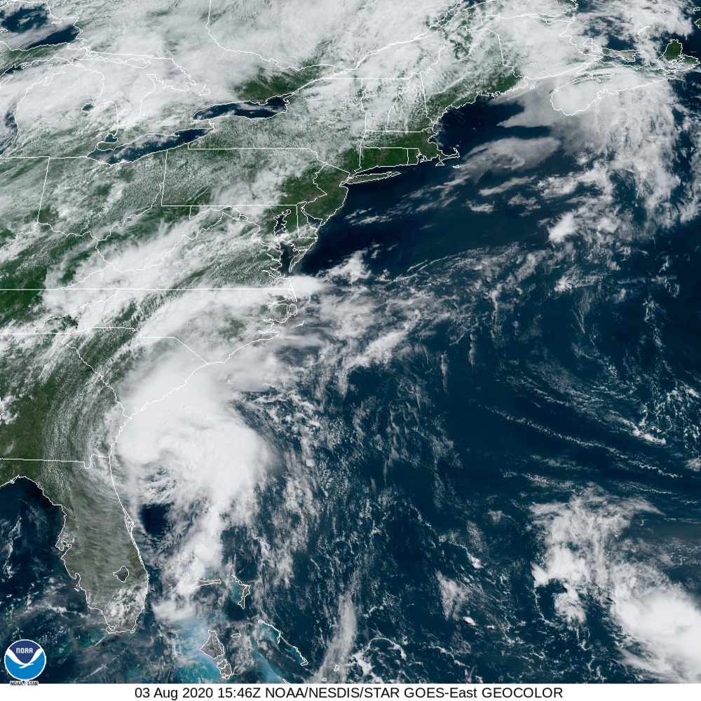 Update Tropical Storm Isaias To Regain Hurricane Strength Heads Toward Carolinas 6320