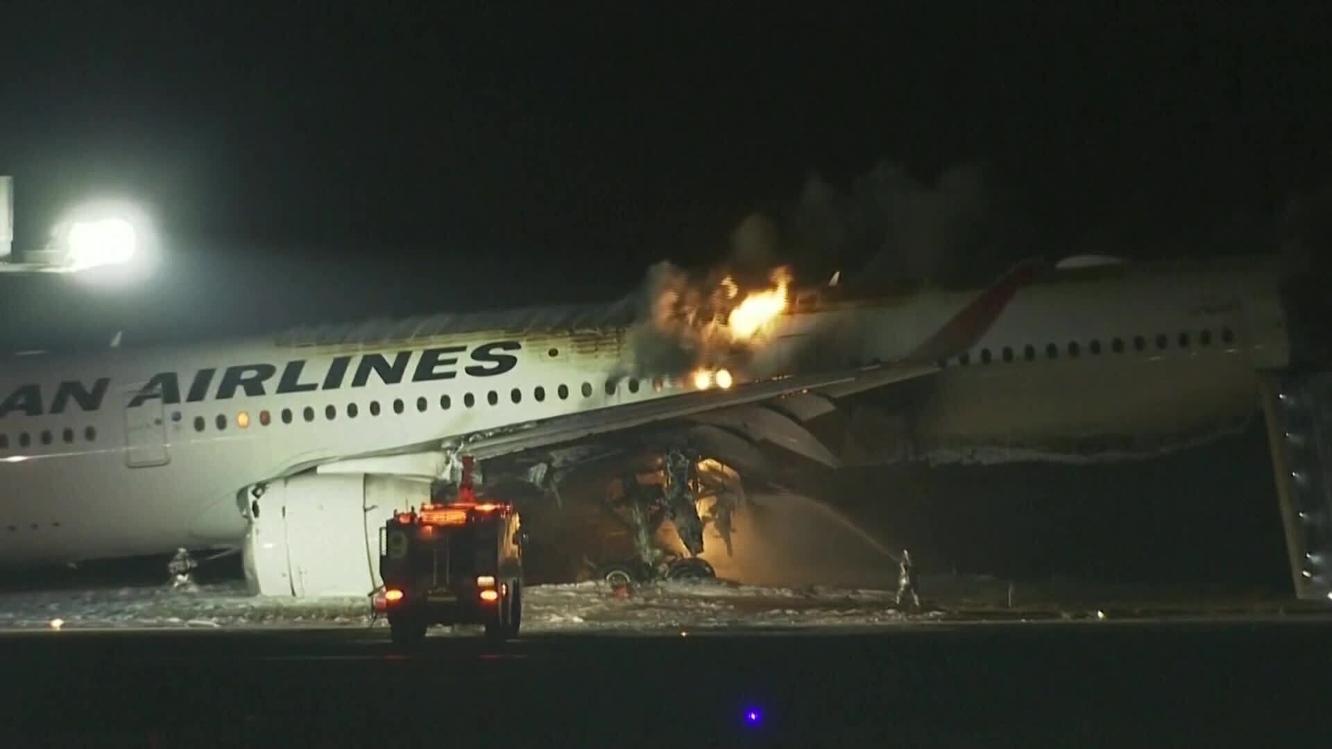 Japan Airlines Flight Was Cleared to Land Before Fiery Collision at ...