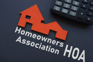 Homeowners Association HOA is shown using a text