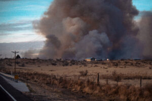 Fire in the Texas Panhandle