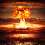 explosion nuclear bomb in ocean