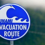 tsunami evaculation route