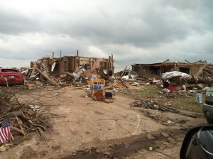 Tornado damage in Moore, Okla. Photo: Enservio