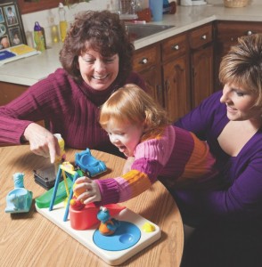 A grant from the Insurance Industry Charitable Foundation Northeast division funds services for children with autism - services that are based in families' homes and require one-to-one attention from an autism therapist. (photo: Eden Autism Services)