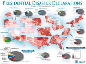 Presidential disaster declarations