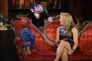 IICF and Sesame Street's The Count will appear on the Katie Couric Show on Thursday.